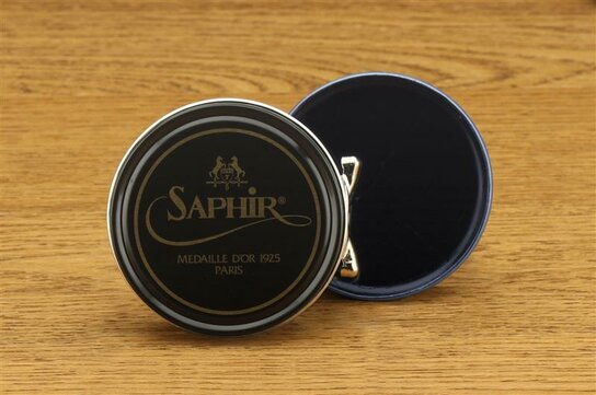 Saphir Pate de Luxe Wax Shoe Polish 100ml : Saphir Medaille D'OR : Saphir  Shoe Polish