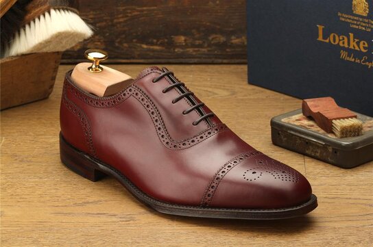 loake goodyear welted shoes