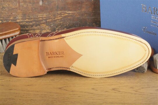Barker Thompson Bordeaux Goodyear Welted