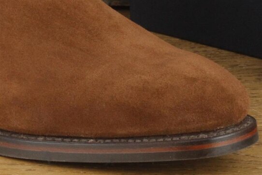 Loake Chatsworth Brown Suede Goodyear Welted Rubber Soles