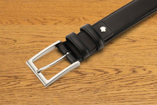 Langer & Messmer Mens Belt Heidelberg black 40