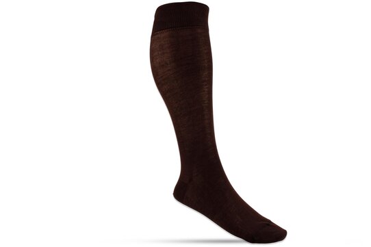 Langer & Messmer Knee-Length Socks Filoscozia Coffee