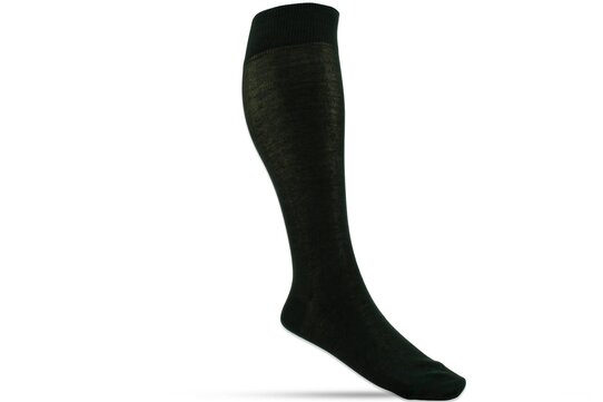 Langer & Messmer Knee-Length Socks Filoscozia Dark Green
