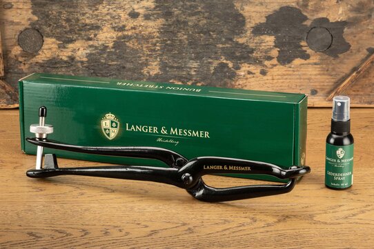 Langer & Messmer Hallux Valgus Pliers incl. Leather Stretcher Spray