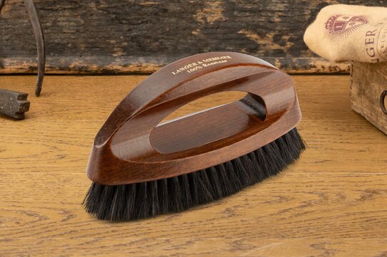 Langer & Messmer Glossy Brush Passion Horsehair Dark